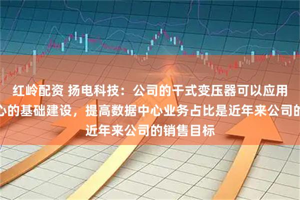 红岭配资 扬电科技：公司的干式变压器可以应用于数据中心的基础建设，提高数据中心业务占比是近年来公司的销售目标